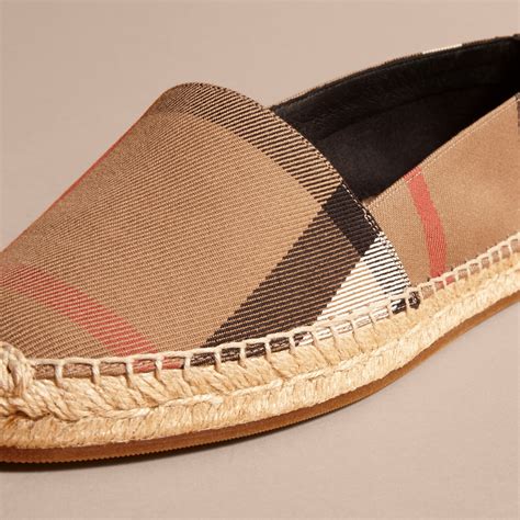 burberry womens slides|burberry espadrilles women's sale.